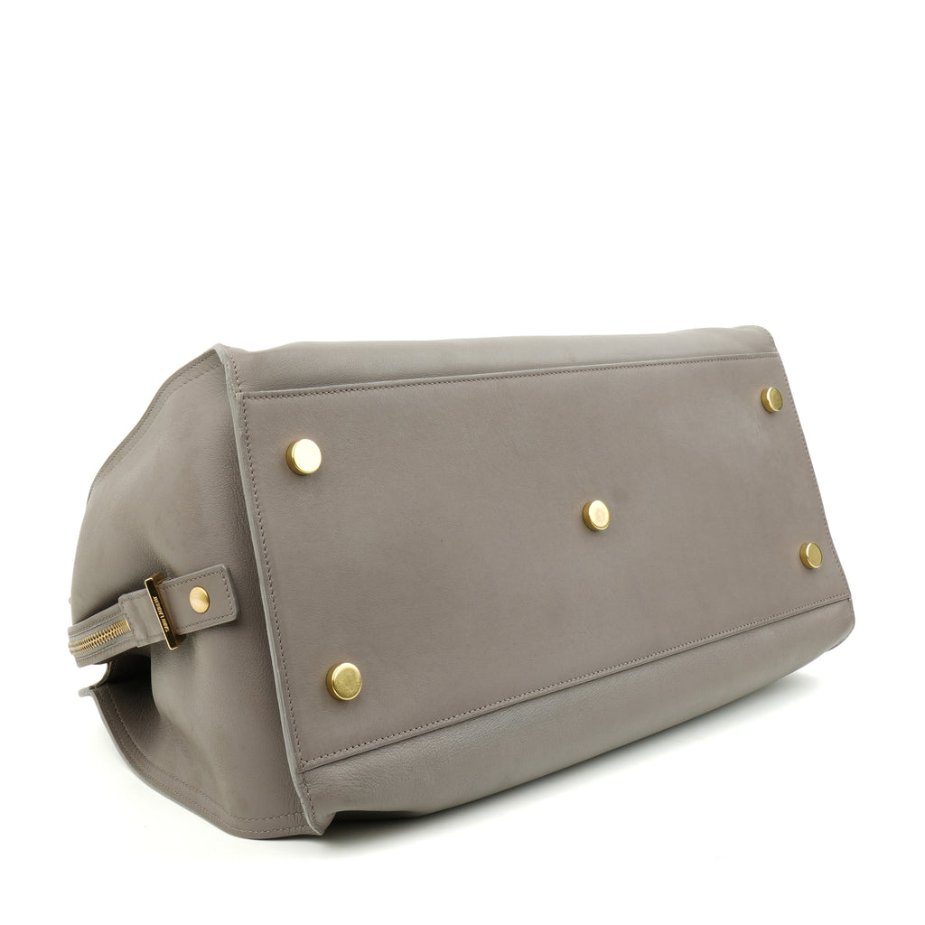 Saint Laurent Saint Laurent Monogram Cabas Gray