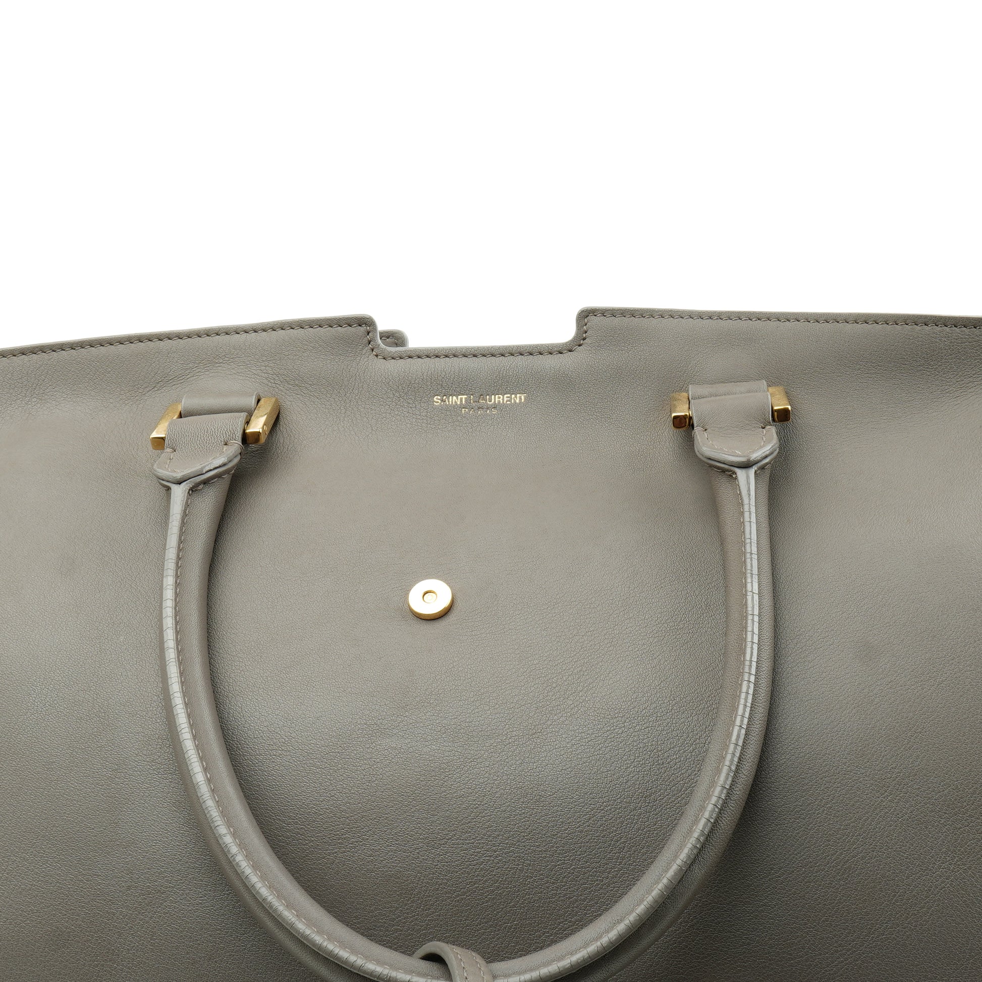Saint Laurent Saint Laurent Monogram Cabas Gray