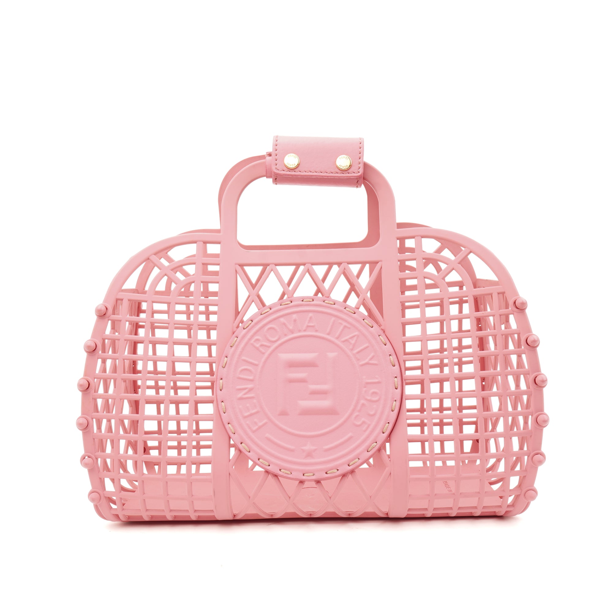 Fendi Vitello Liberty Matte Basket