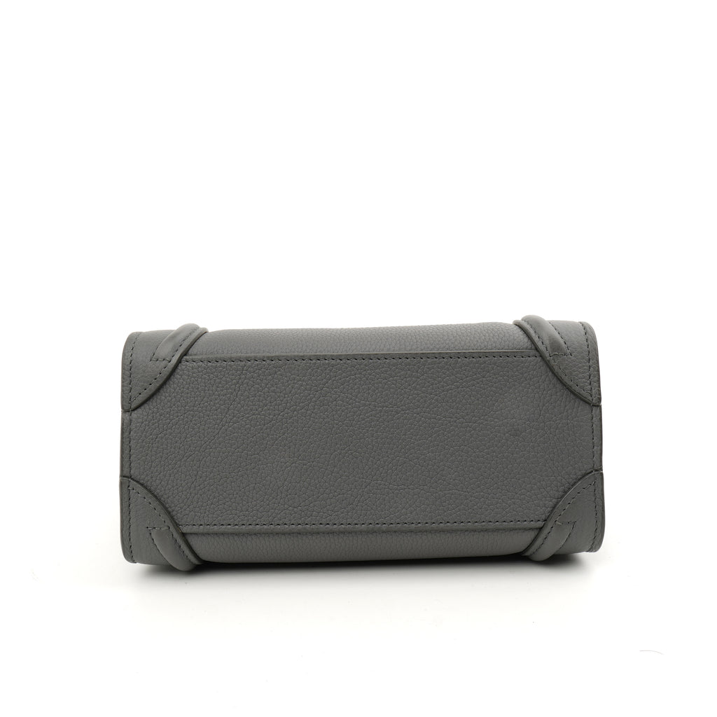 Celine Nano Luggage Grained