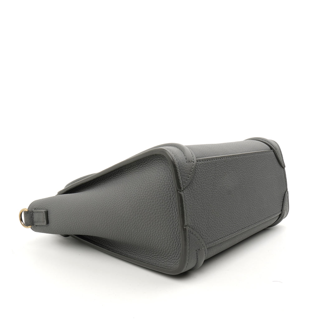Celine Nano Luggage Grained