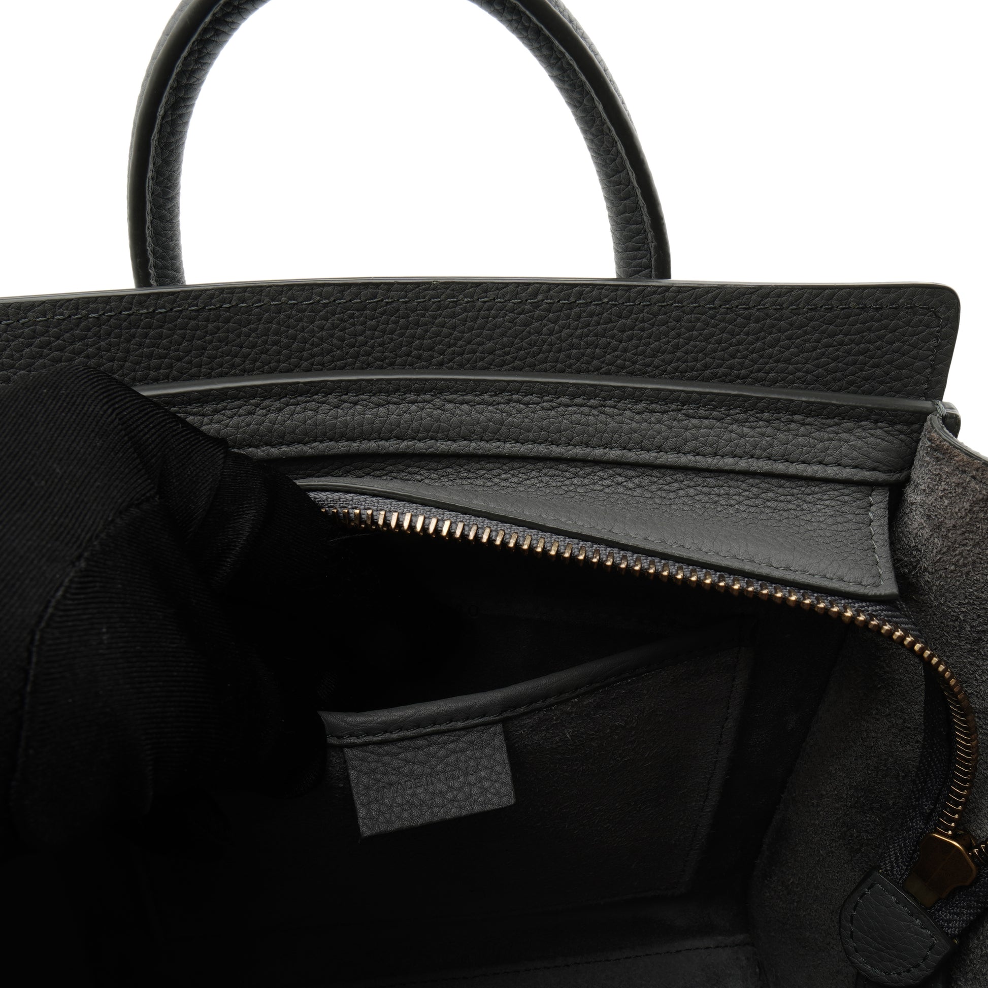Celine Nano Luggage Grained
