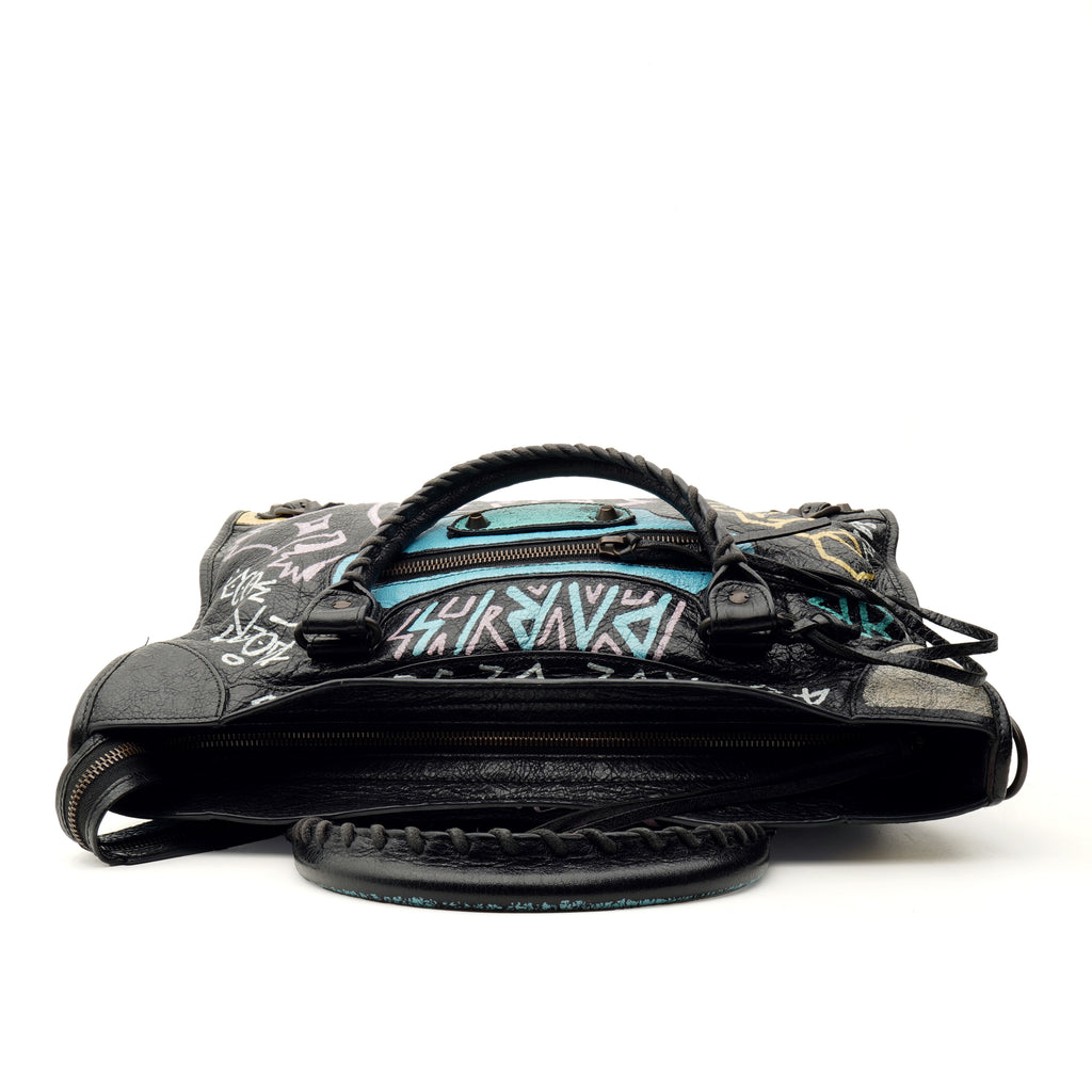 Balenciaga Classic City Small Graffiti