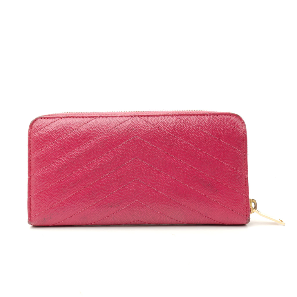 Saint Laurent Monogram Long Zippy Wallet
