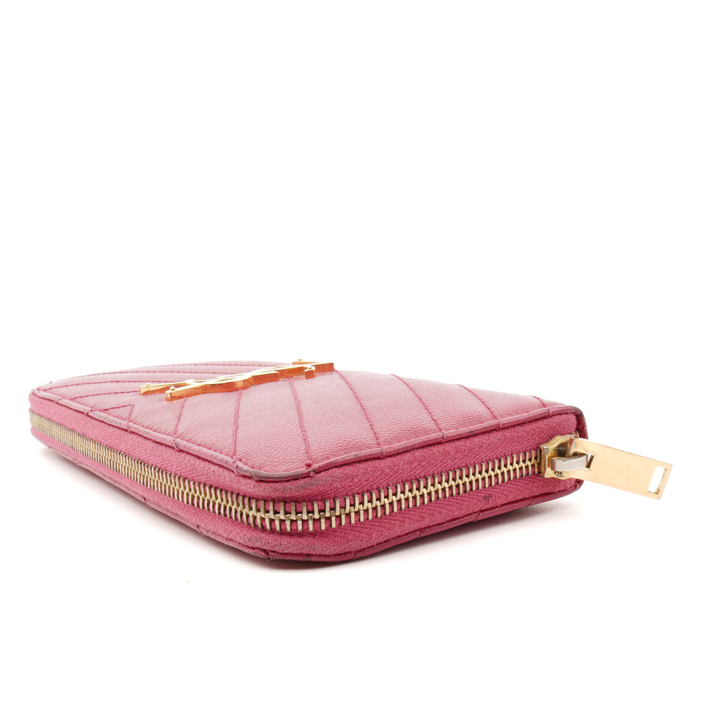 Saint Laurent Monogram Long Zippy Wallet