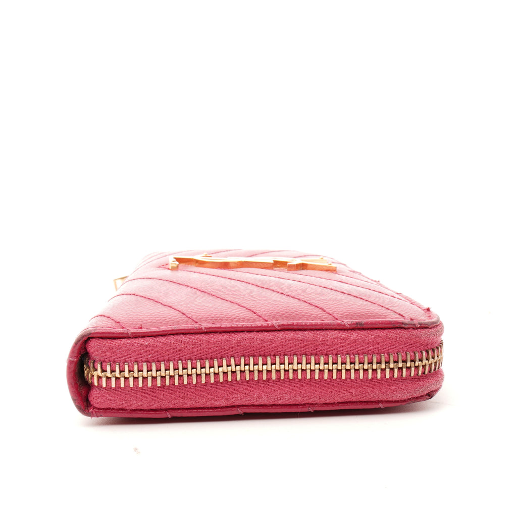 Saint Laurent Monogram Long Zippy Wallet