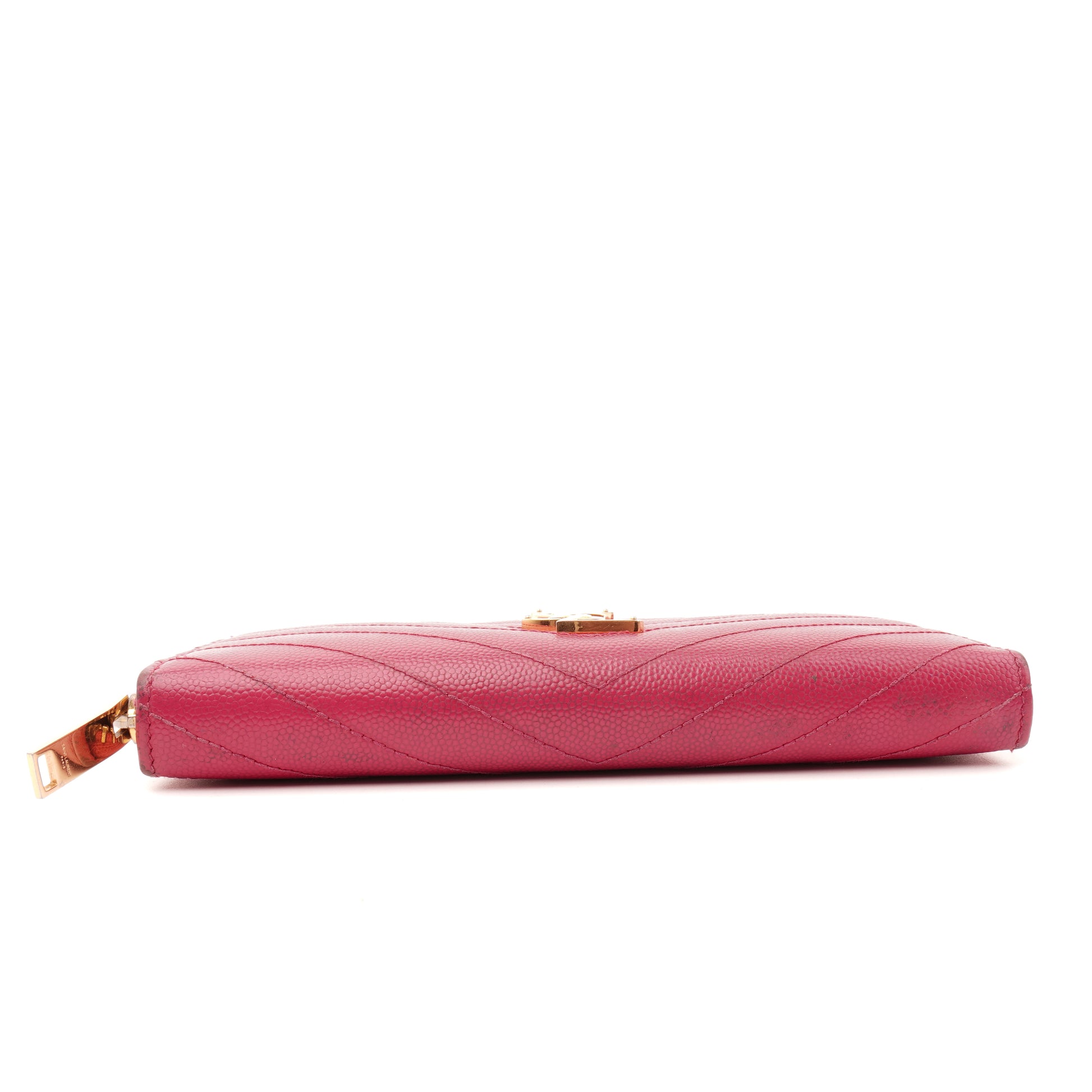 Saint Laurent Monogram Long Zippy Wallet