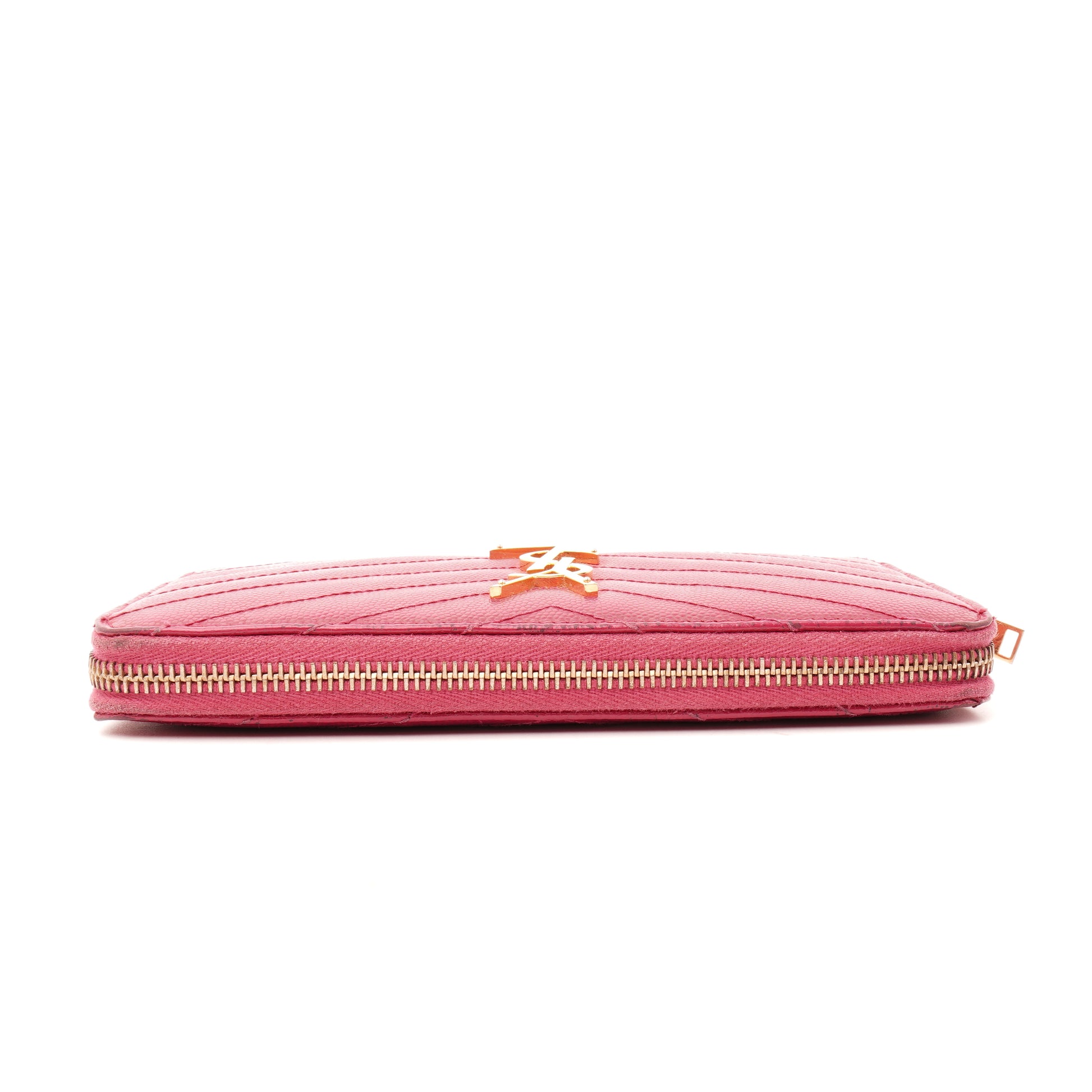Saint Laurent Monogram Long Zippy Wallet