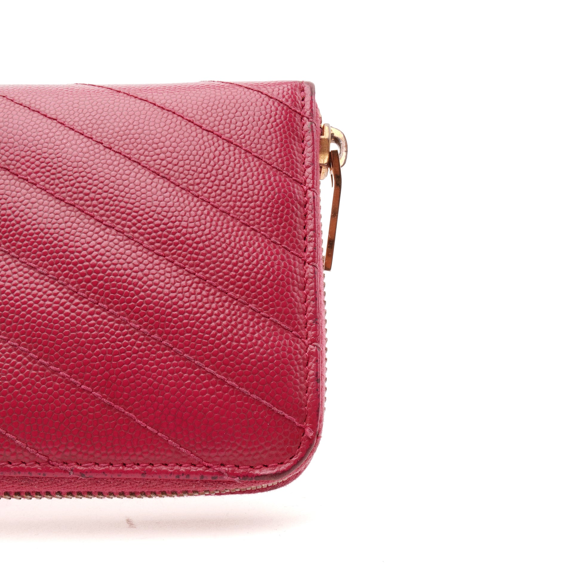 Saint Laurent Monogram Long Zippy Wallet