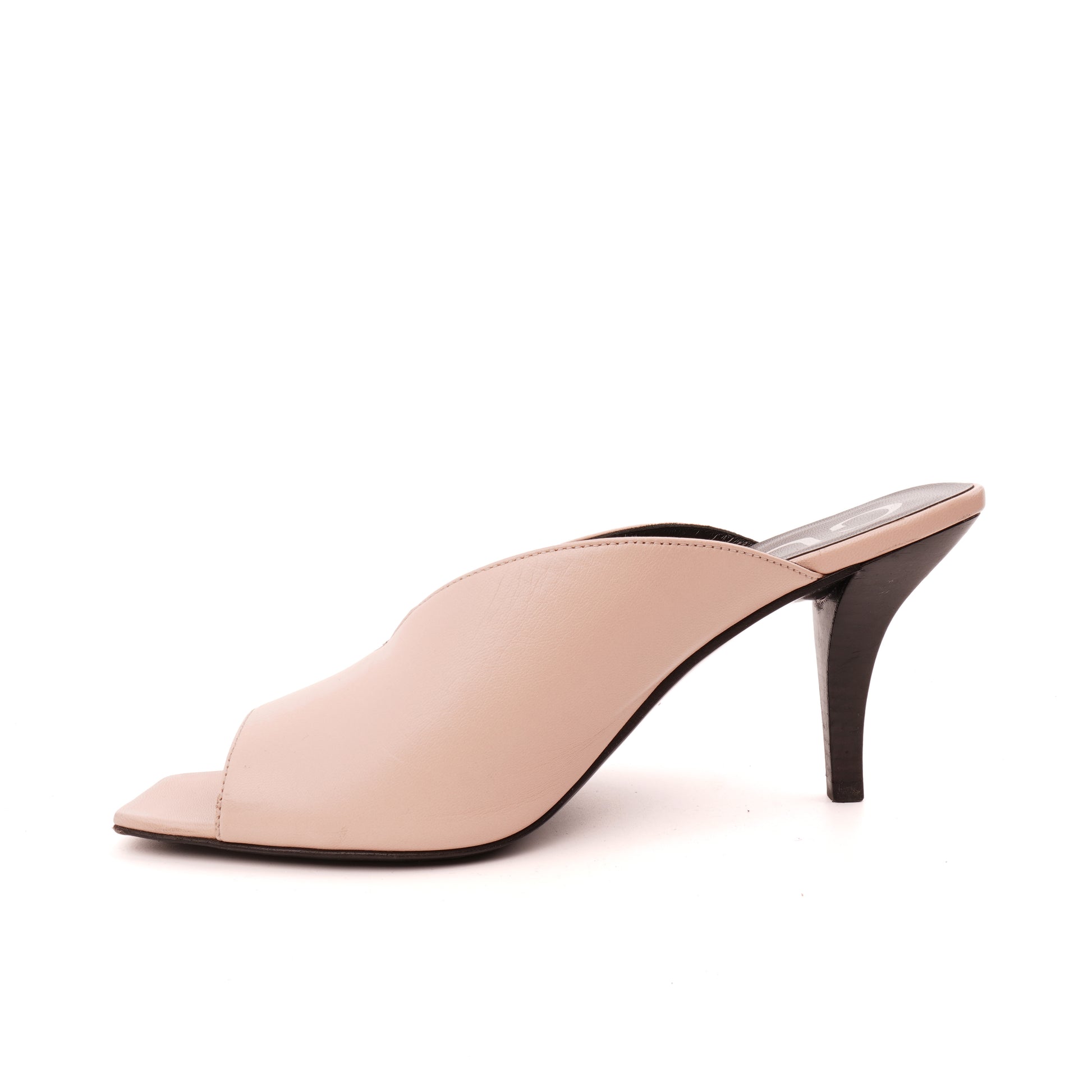 Gucci Leather Slides 36.5