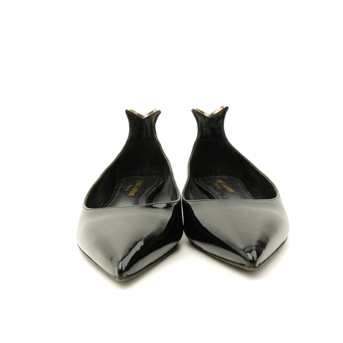 Saint Laurent Patent Ballet Flats 36
