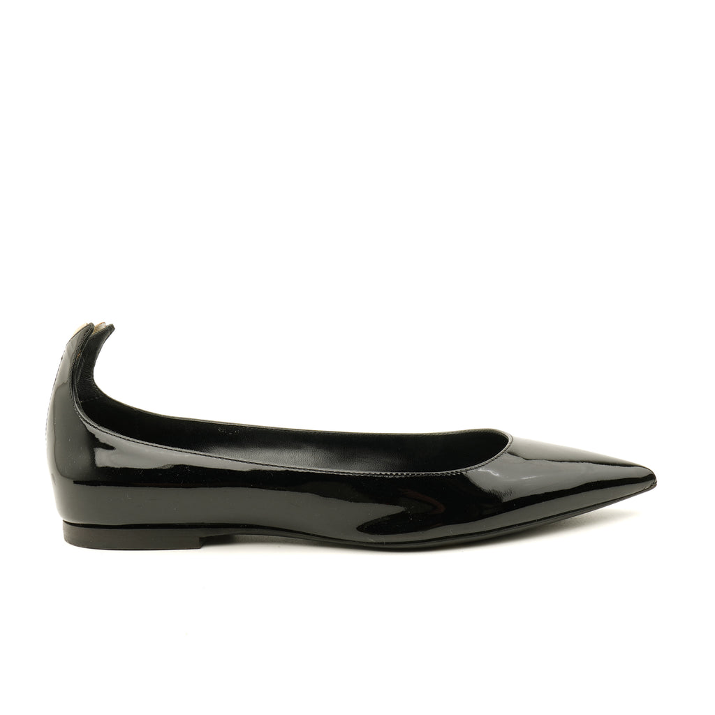 Saint Laurent Patent Ballet Flats 36