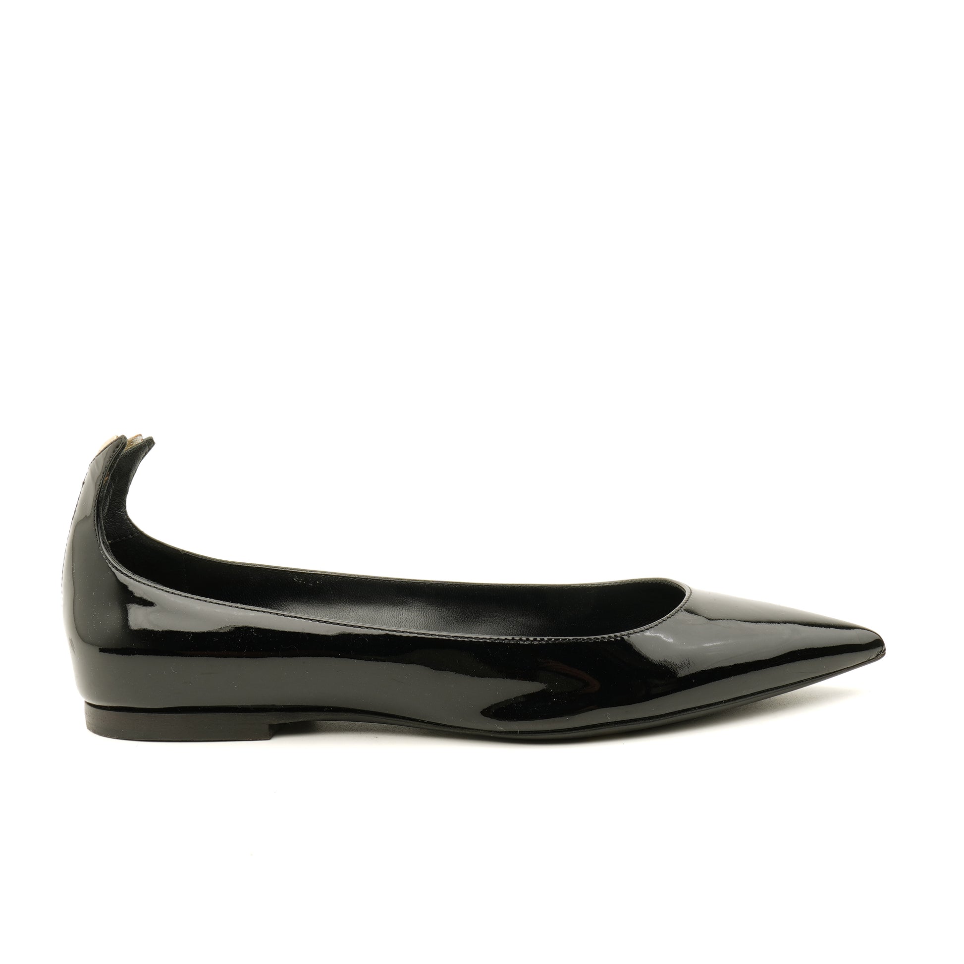 Saint Laurent Patent Ballet Flats 36