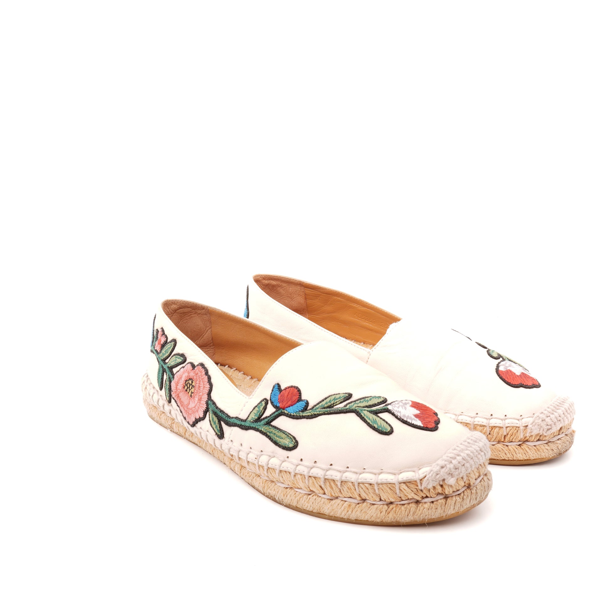 Gucci Embroidered Espadrilles 36