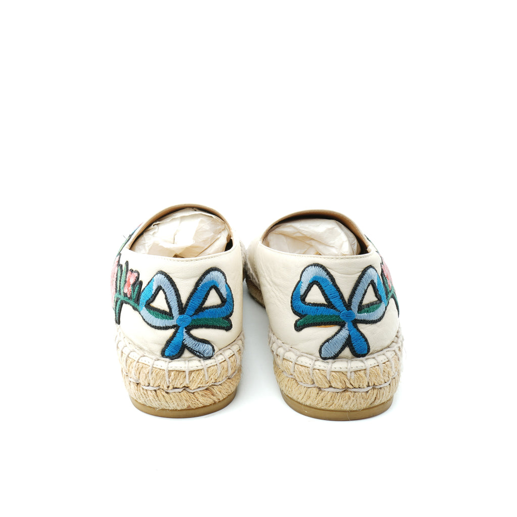 Gucci Embroidered Espadrilles 36