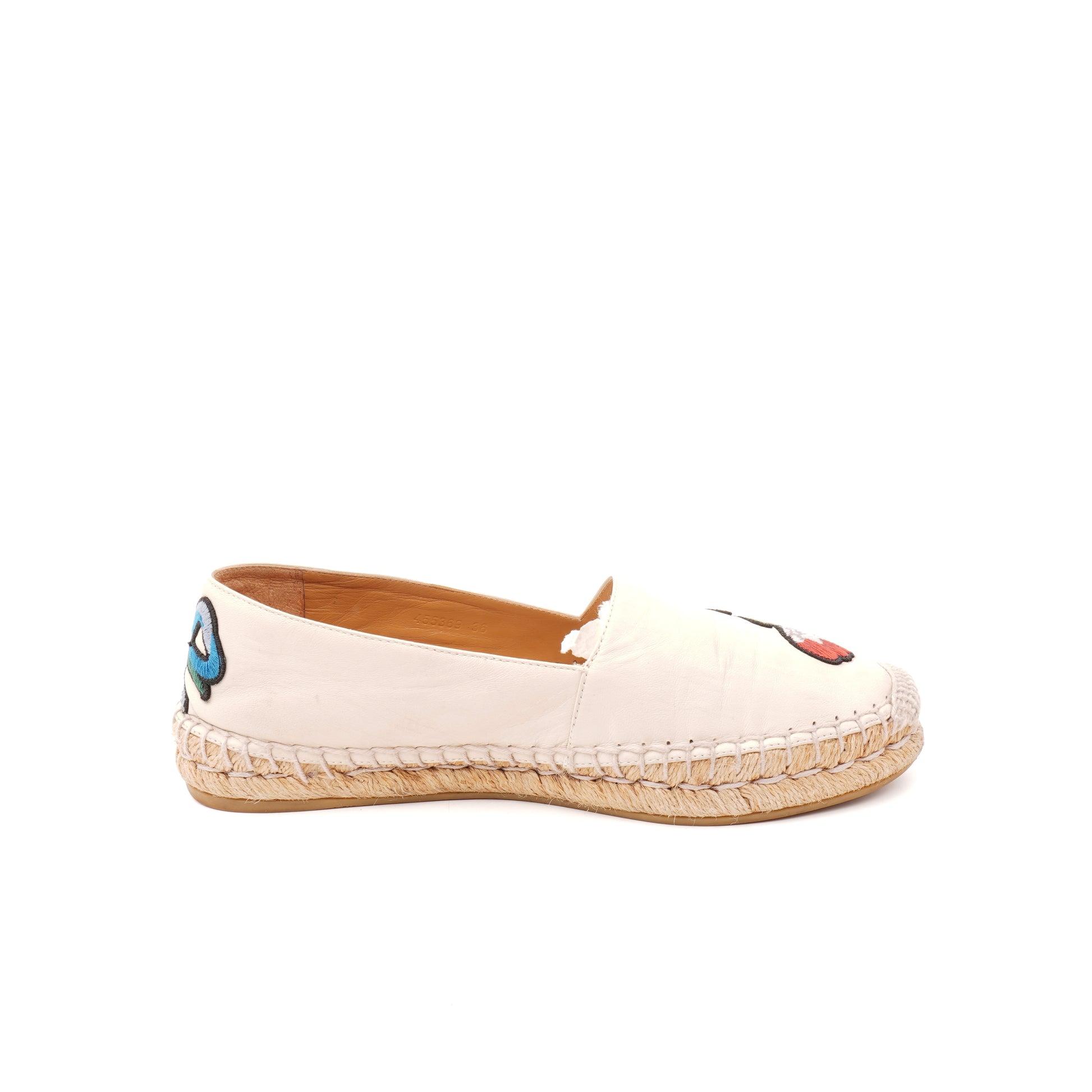 Gucci Embroidered Espadrilles 36