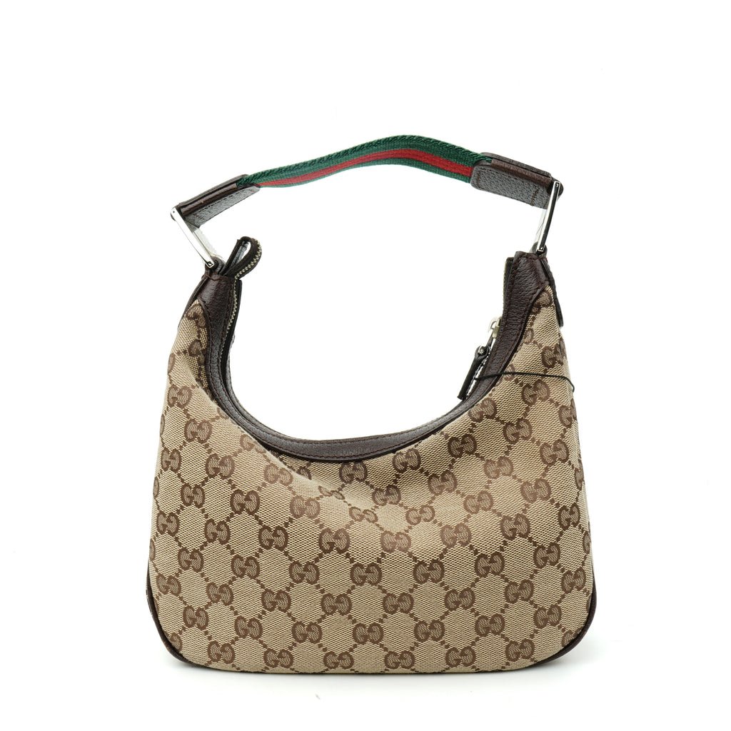 Gucci Sherry Line Canvas Hobo