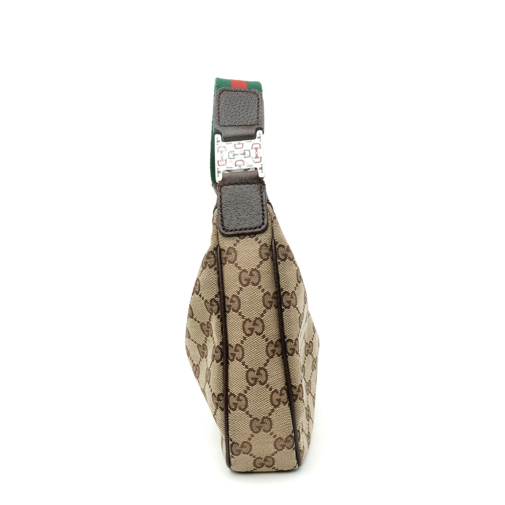 Gucci Sherry Line Canvas Hobo