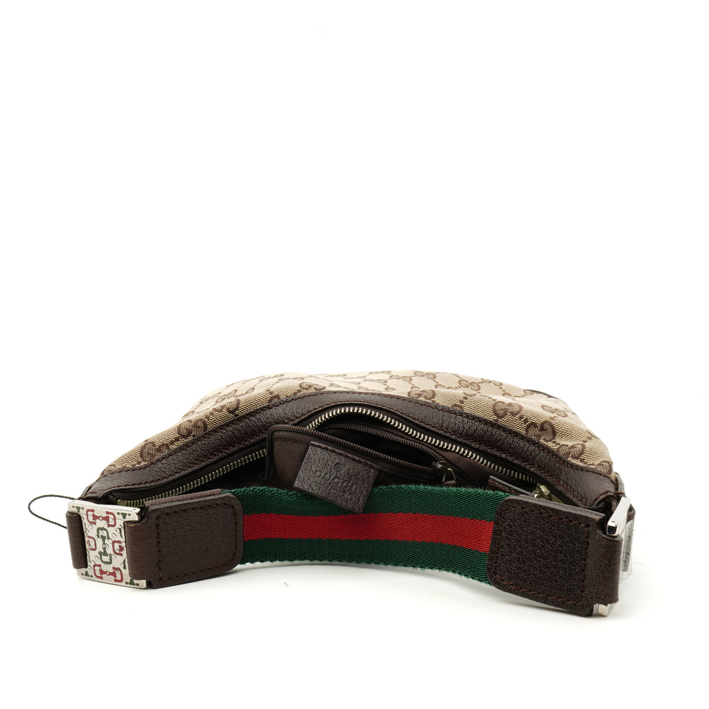 Gucci Sherry Line Canvas Hobo