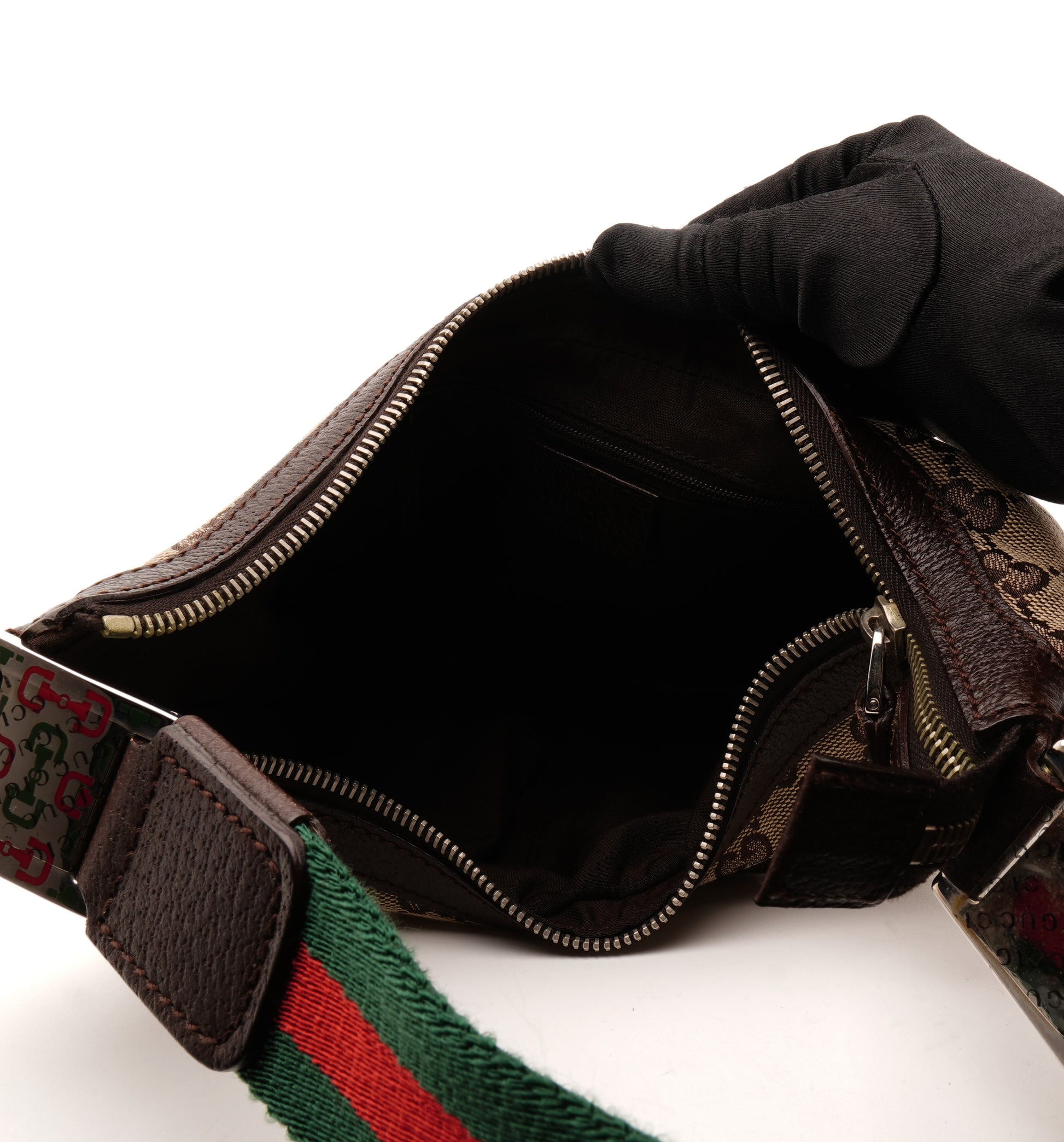 Gucci Sherry Line Canvas Hobo