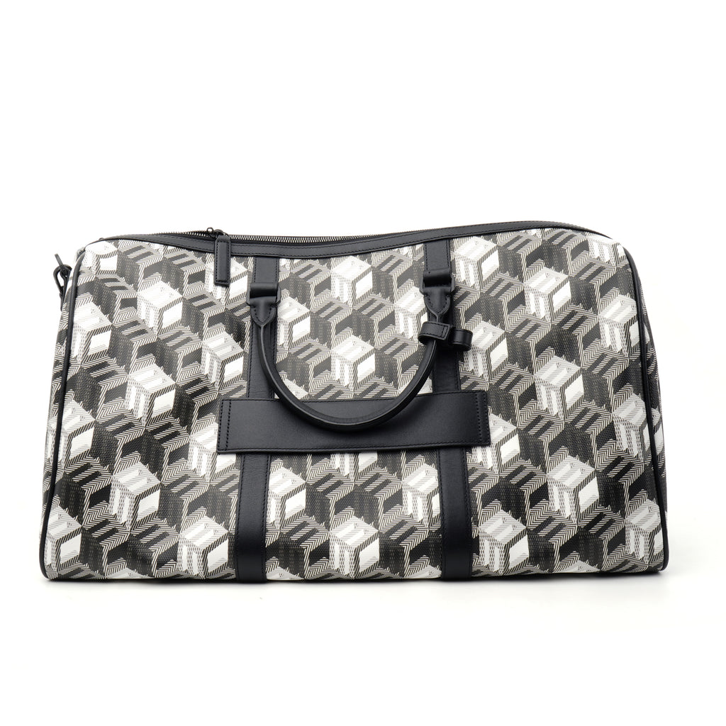 MCM Cubic Logo Weekender Duffle Bag