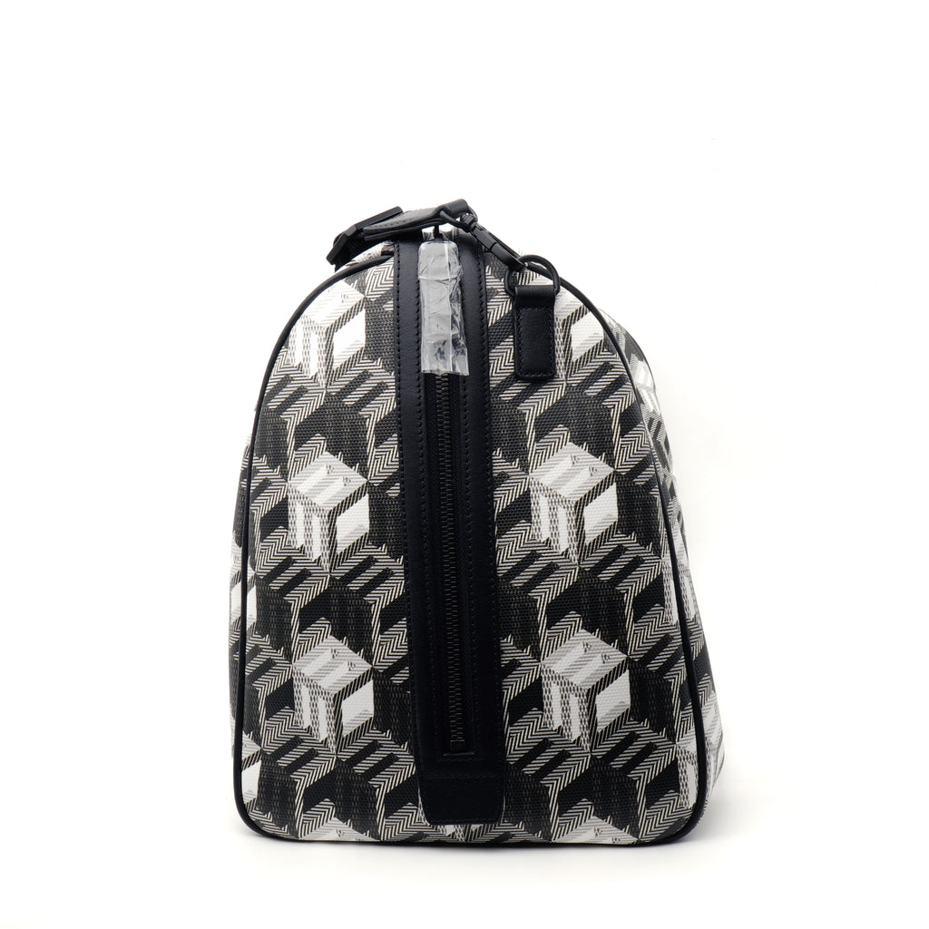 MCM Cubic Logo Weekender Duffle Bag