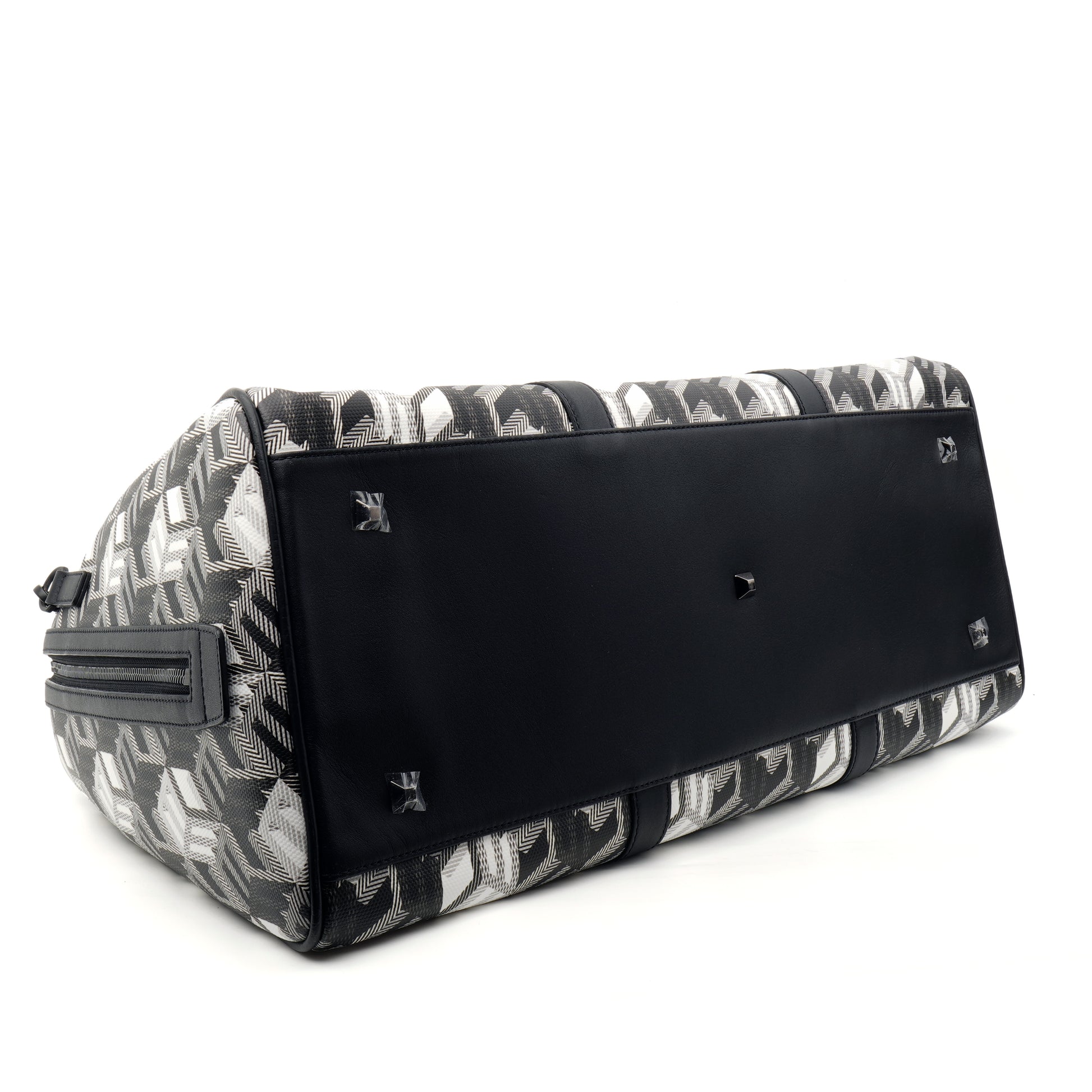 MCM Cubic Logo Weekender Duffle Bag