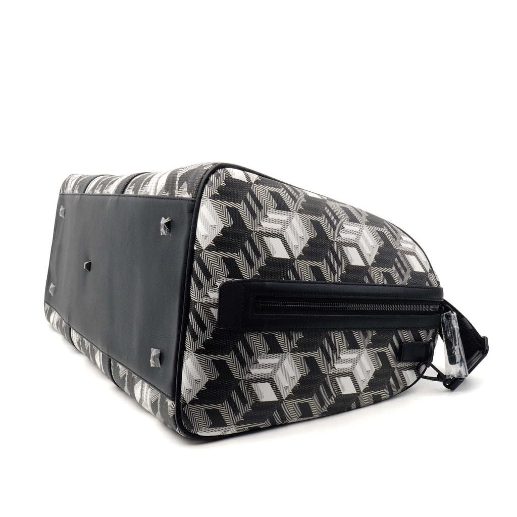 MCM Cubic Logo Weekender Duffle Bag