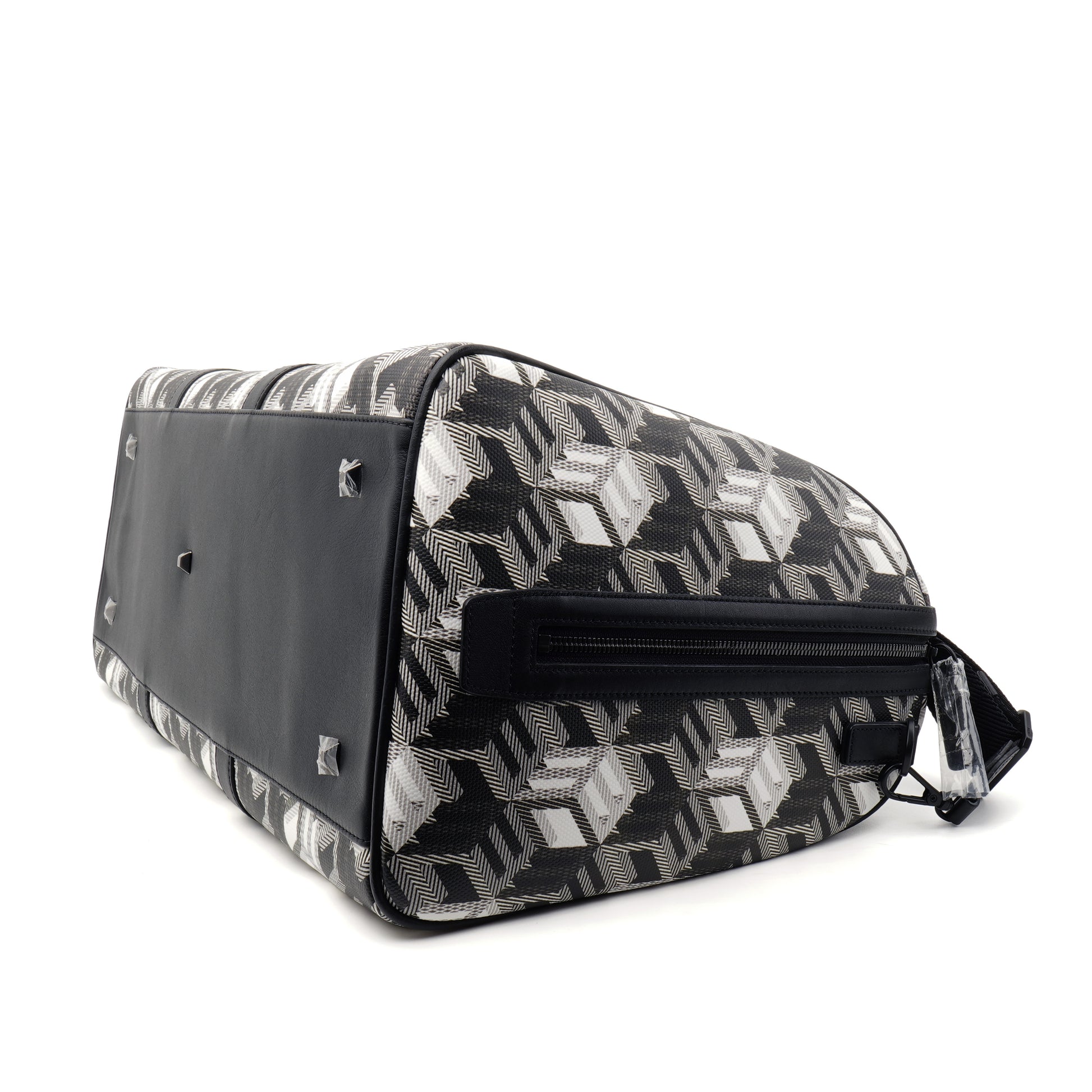 MCM Cubic Logo Weekender Duffle Bag