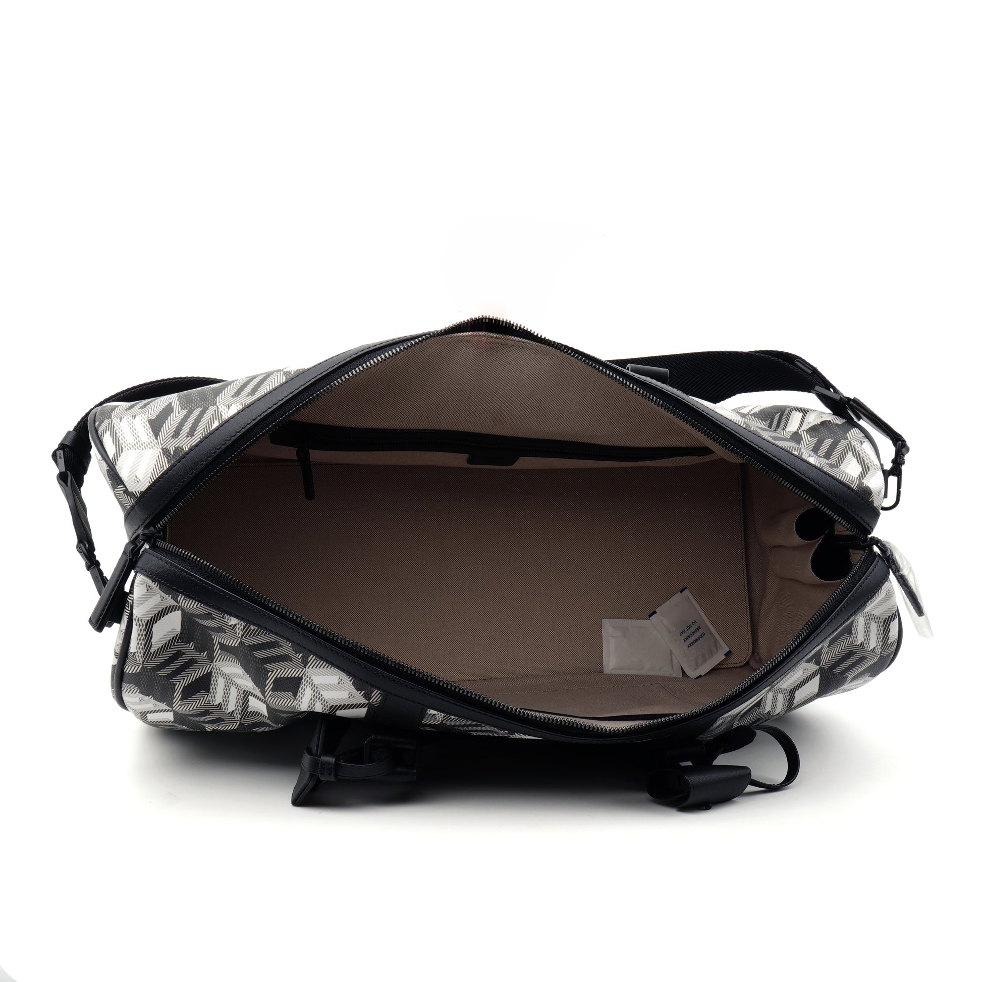 MCM Cubic Logo Weekender Duffle Bag