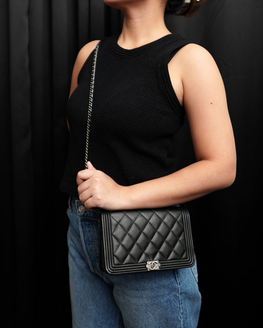 Chanel Boy Wallet On Chain