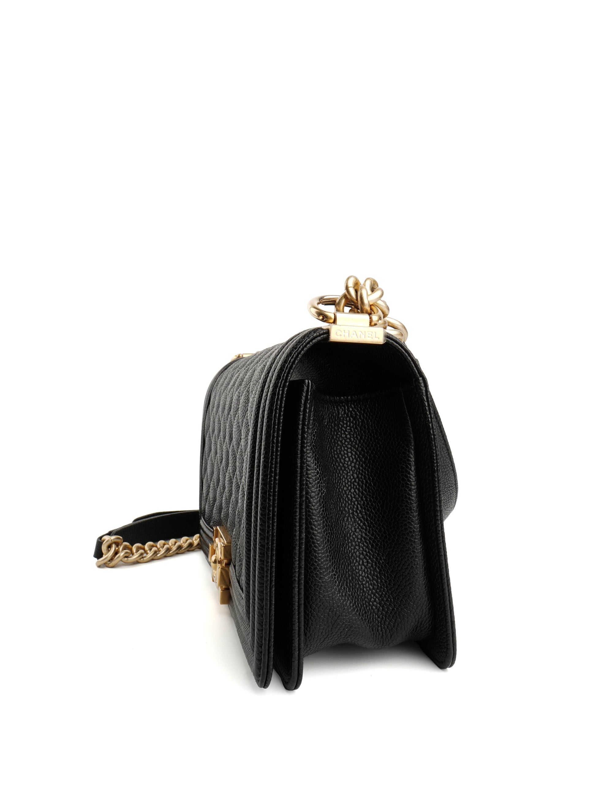 Chanel Boy Medium Caviar