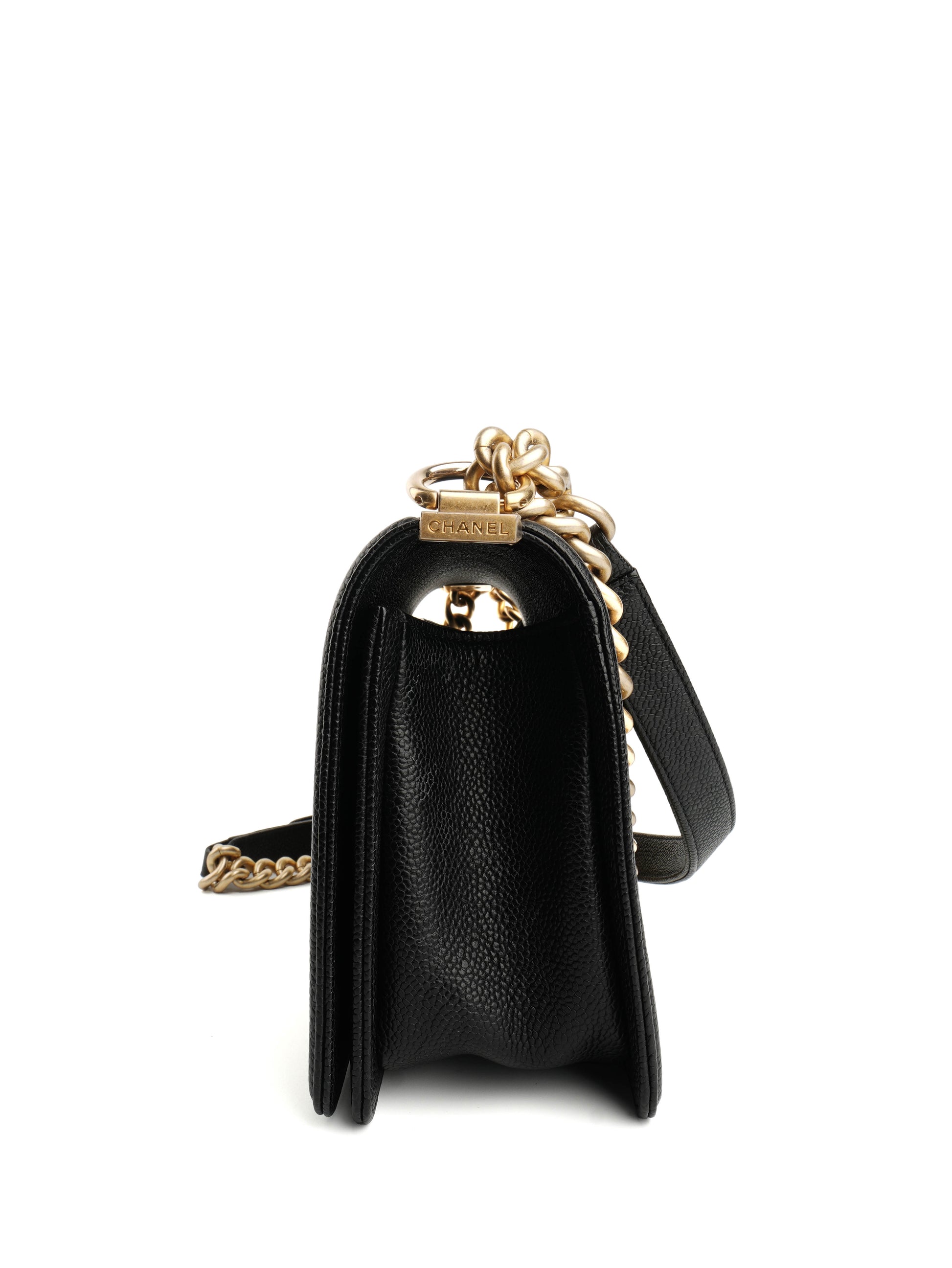 Chanel Boy Medium Caviar