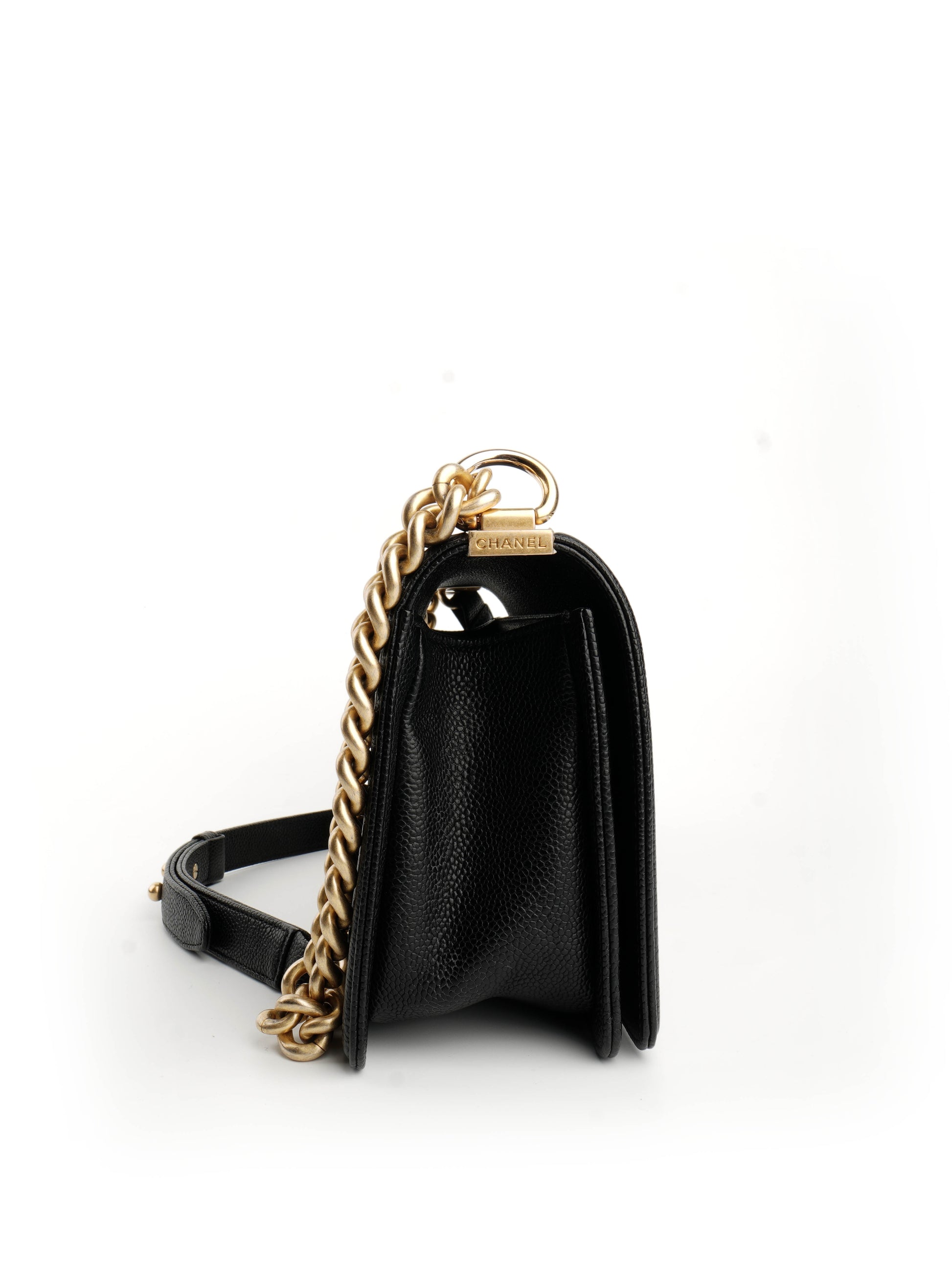 Chanel Boy Medium Caviar