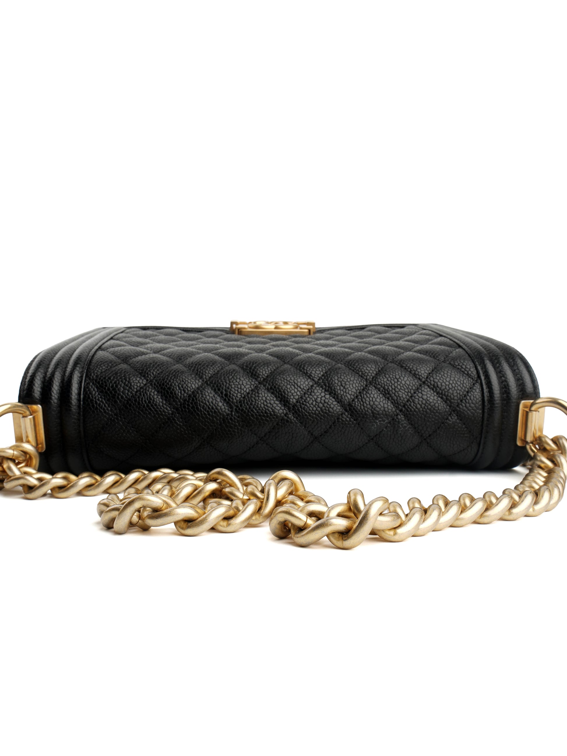 Chanel Boy Medium Caviar