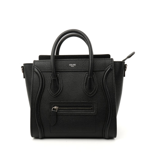 Celine Nano Luggage Grained