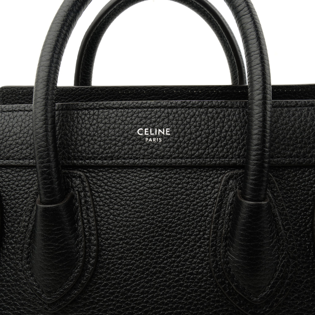 Celine Nano Luggage Grained