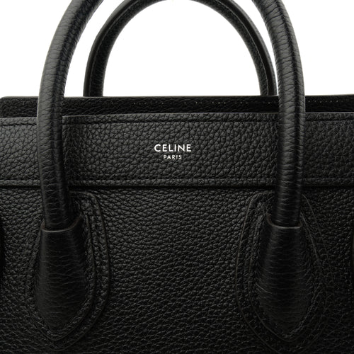 Celine Nano Luggage Grained