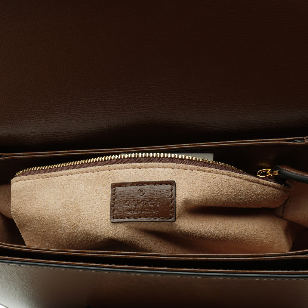 Gucci Horsebit 1955 Medium Brown Calfskin