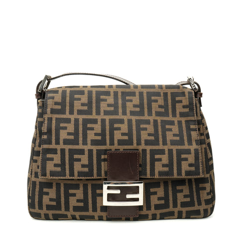 Fendi Mamma Baguette Zucca