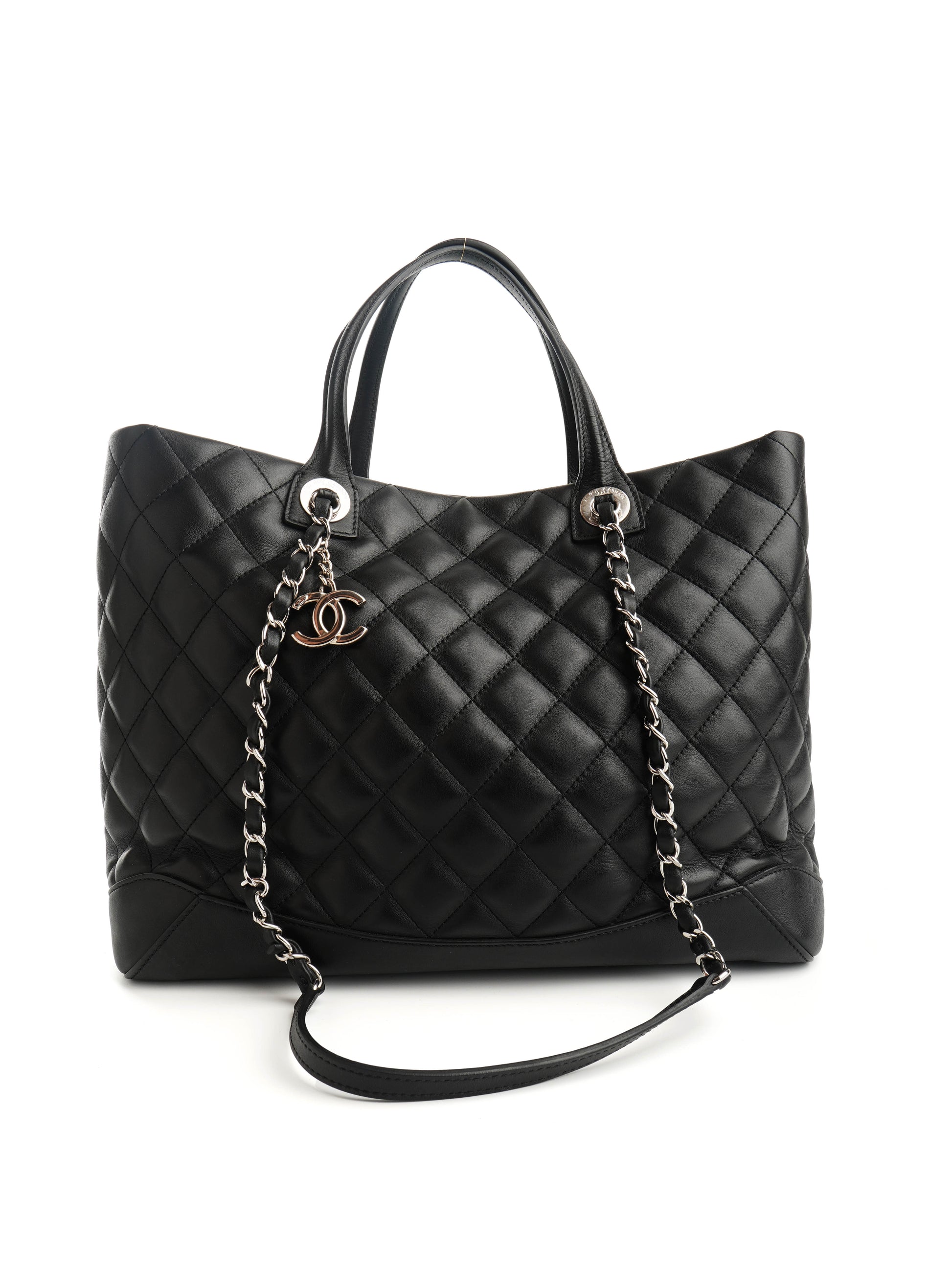 Chanel Easy Shopping Tote Calfskin Large