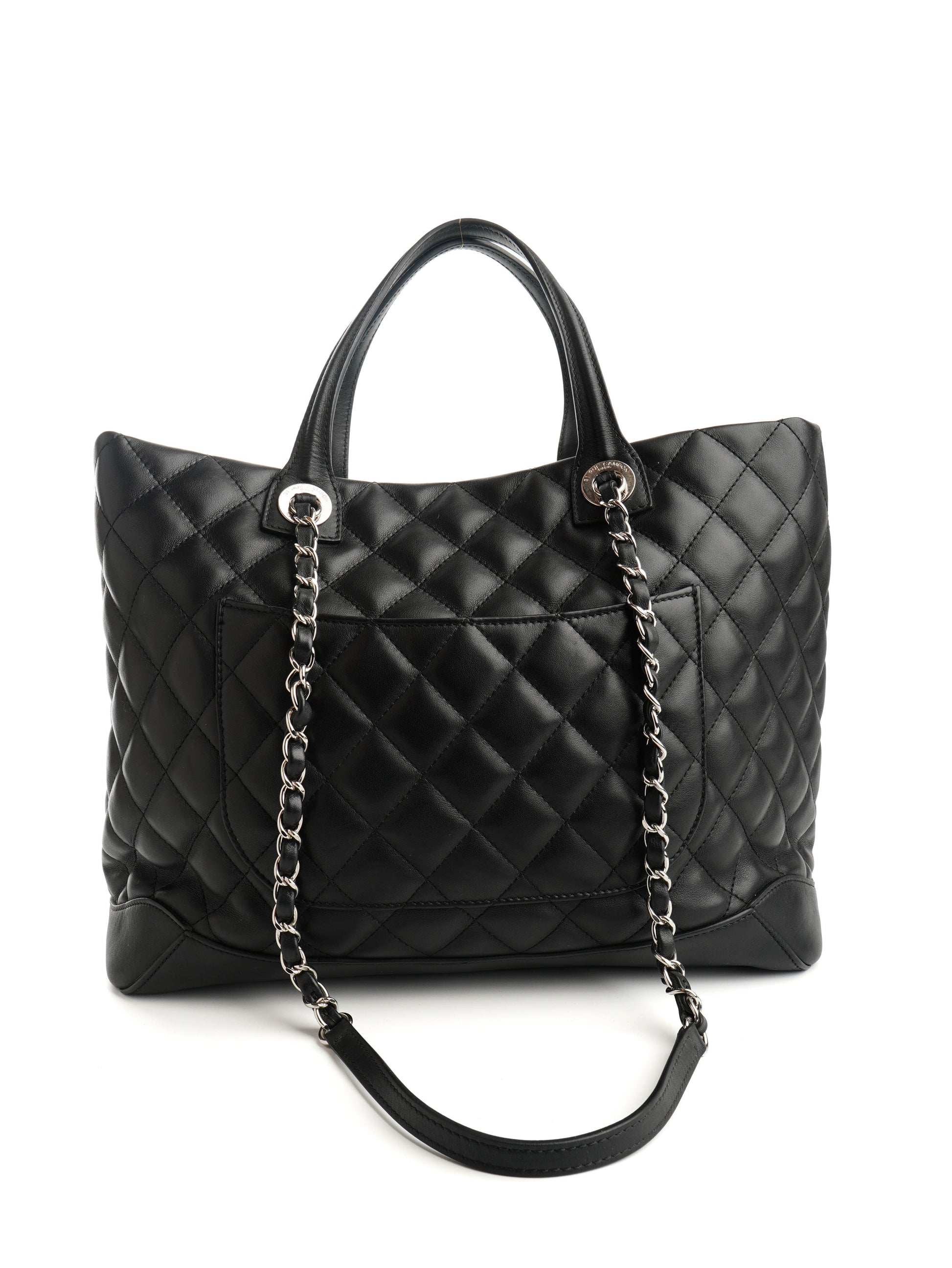 Chanel Easy Shopping Tote Calfskin Large