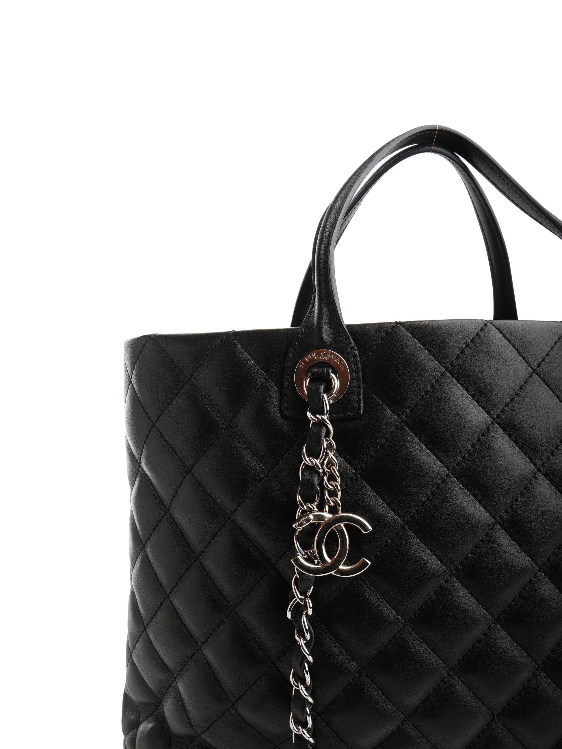 Chanel Easy Shopping Tote Calfskin Large