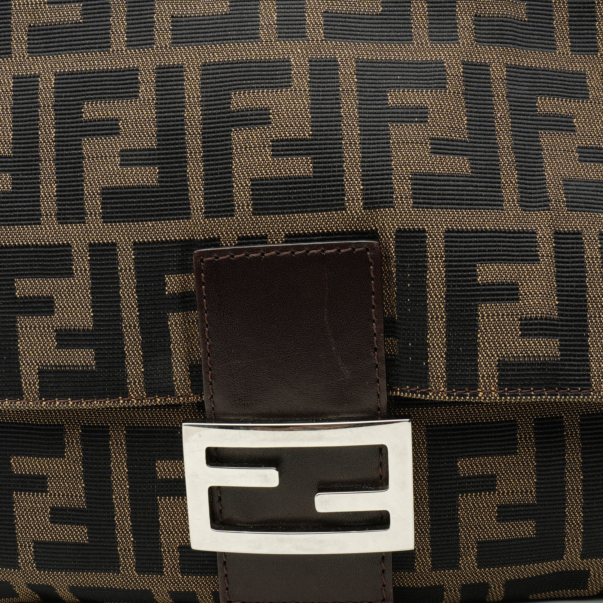 Fendi Mamma Baguette Zucca