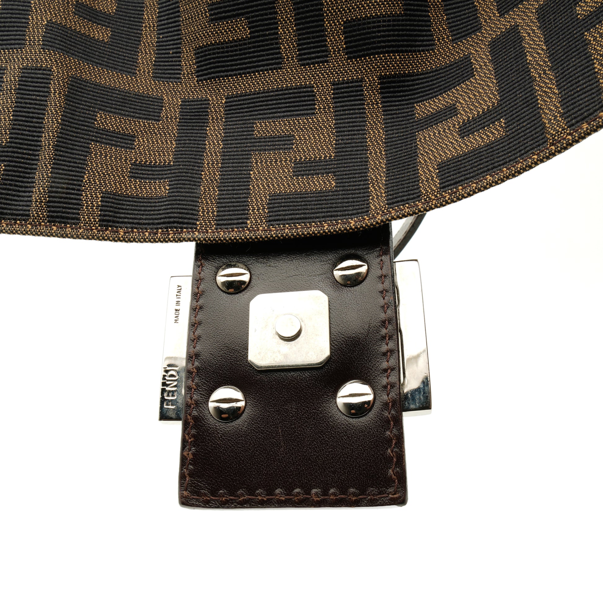 Fendi Mamma Baguette Zucca