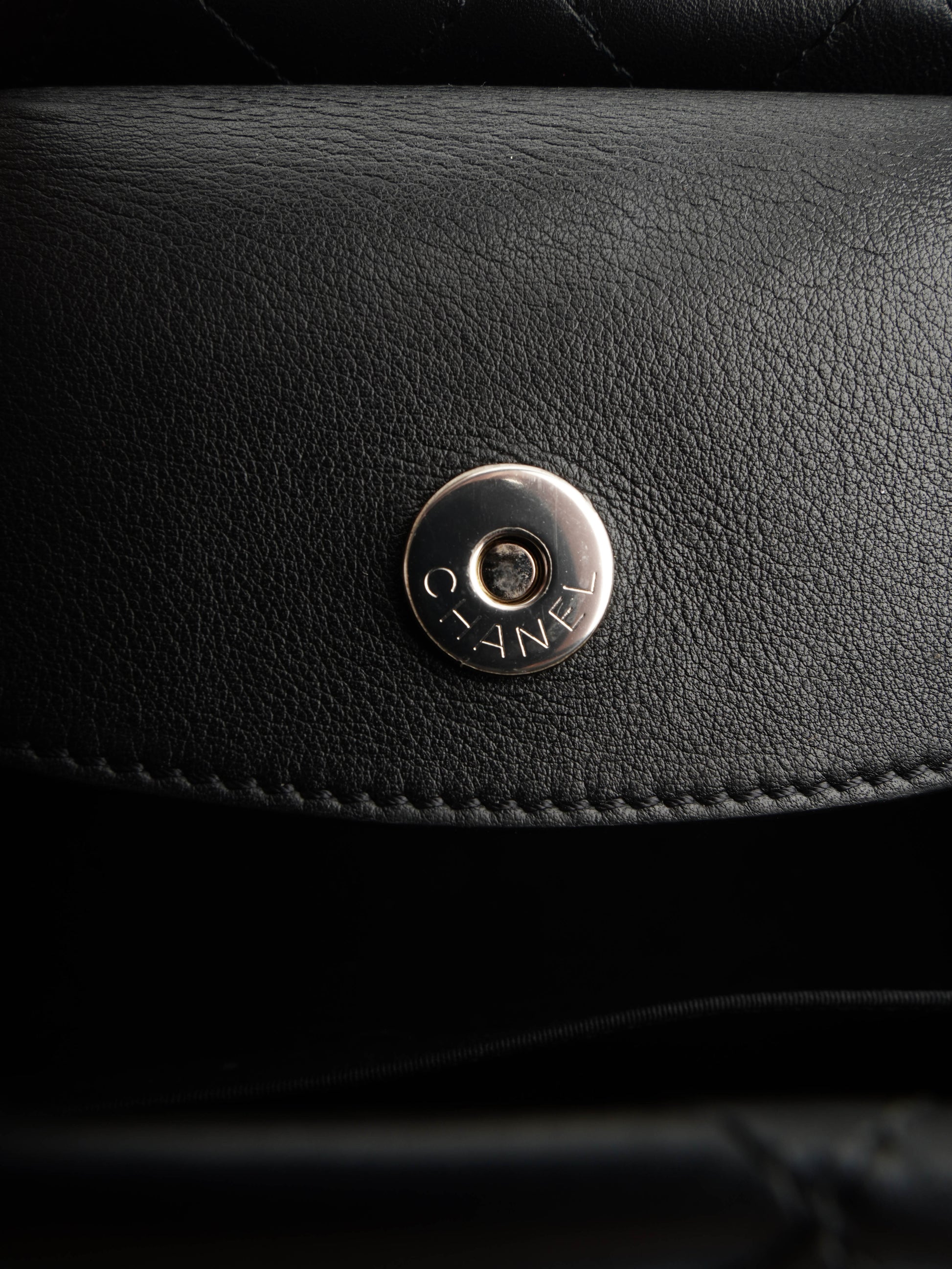 Chanel Easy Shopping Tote Calfskin Large