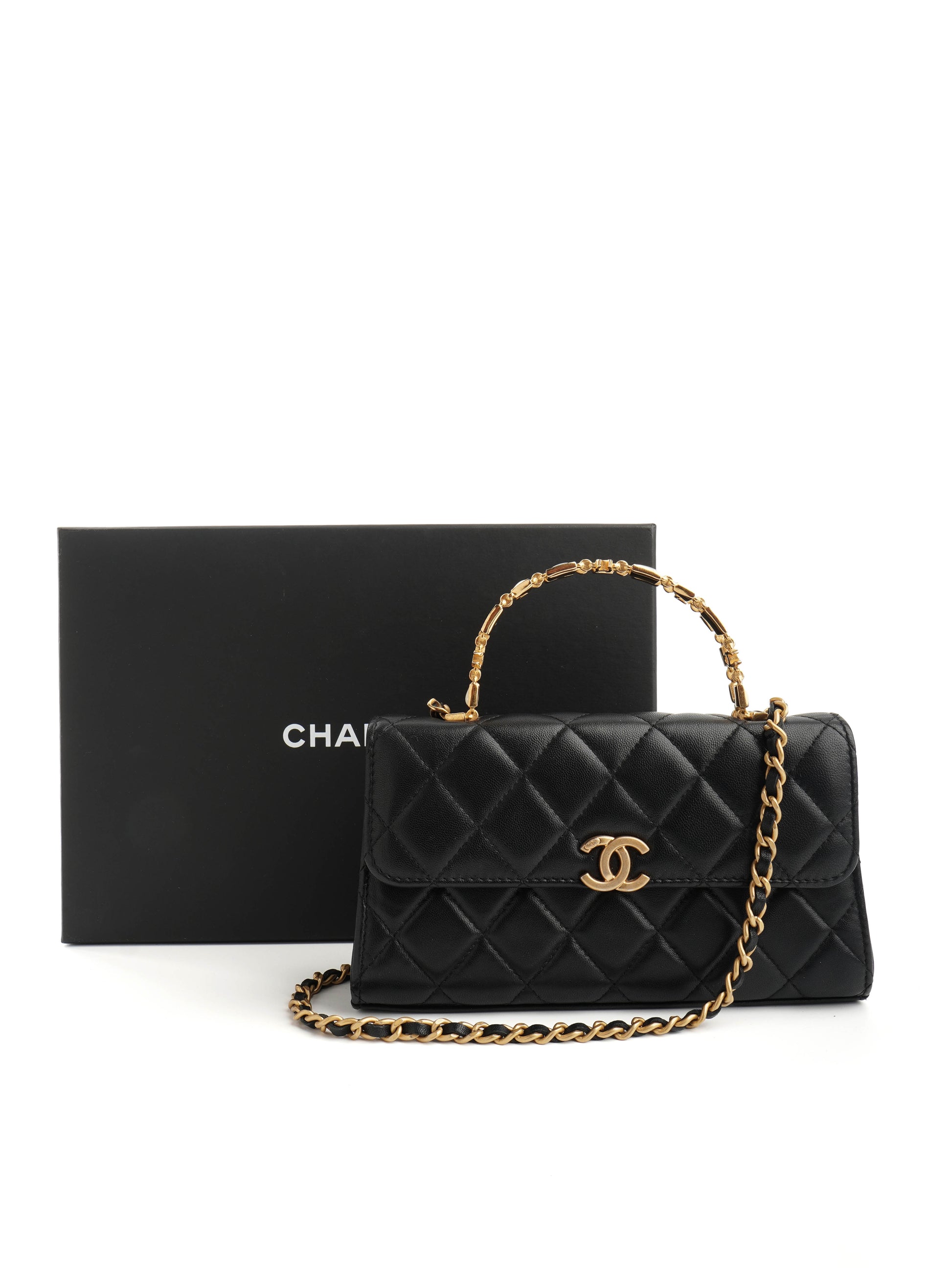 Chanel Top Handle Phone Holder