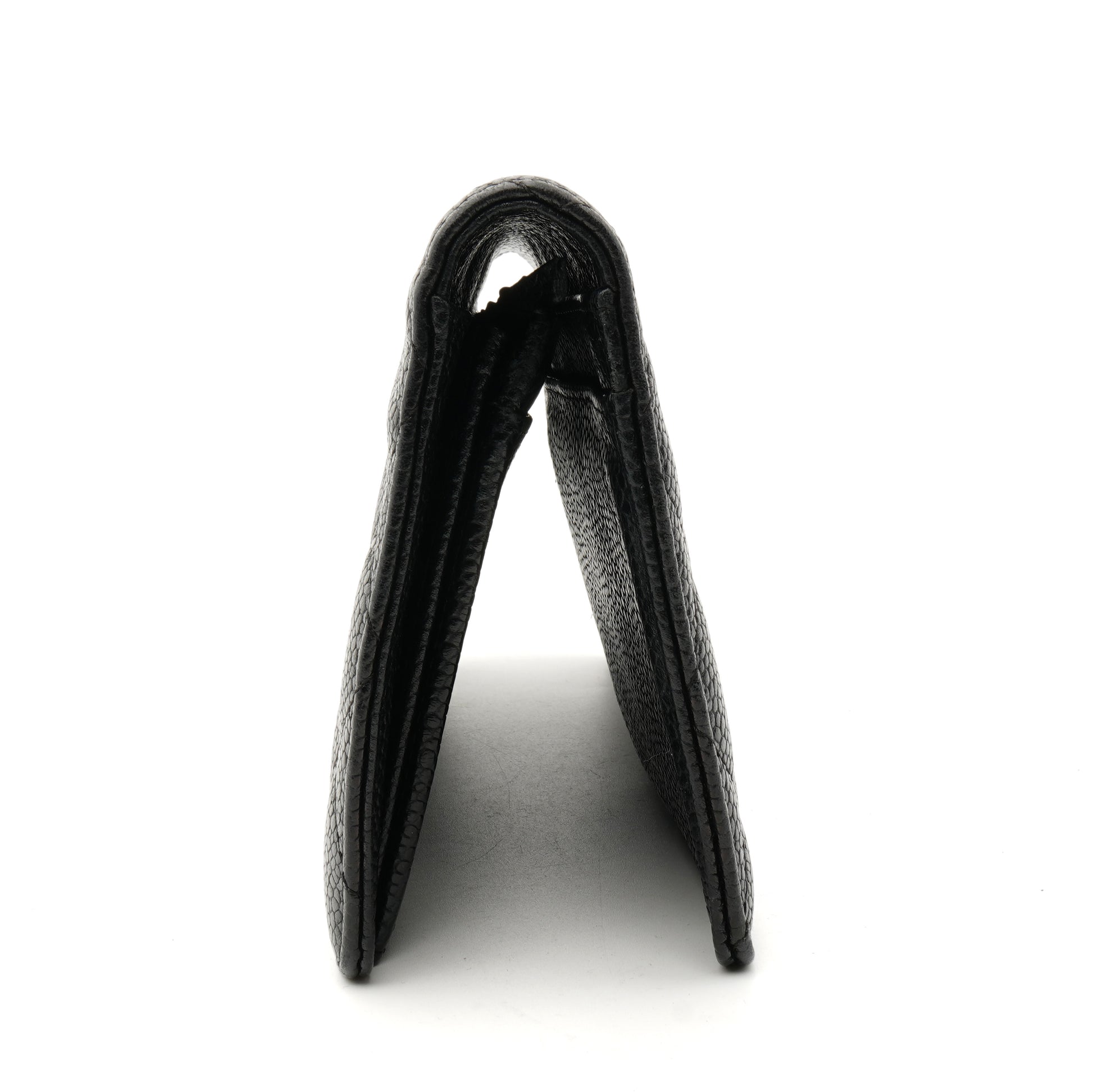 Chanel Yen Wallet Caviar