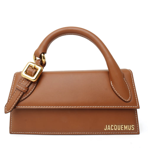 Jacquemus Le Chiquito Long Boucle Brown