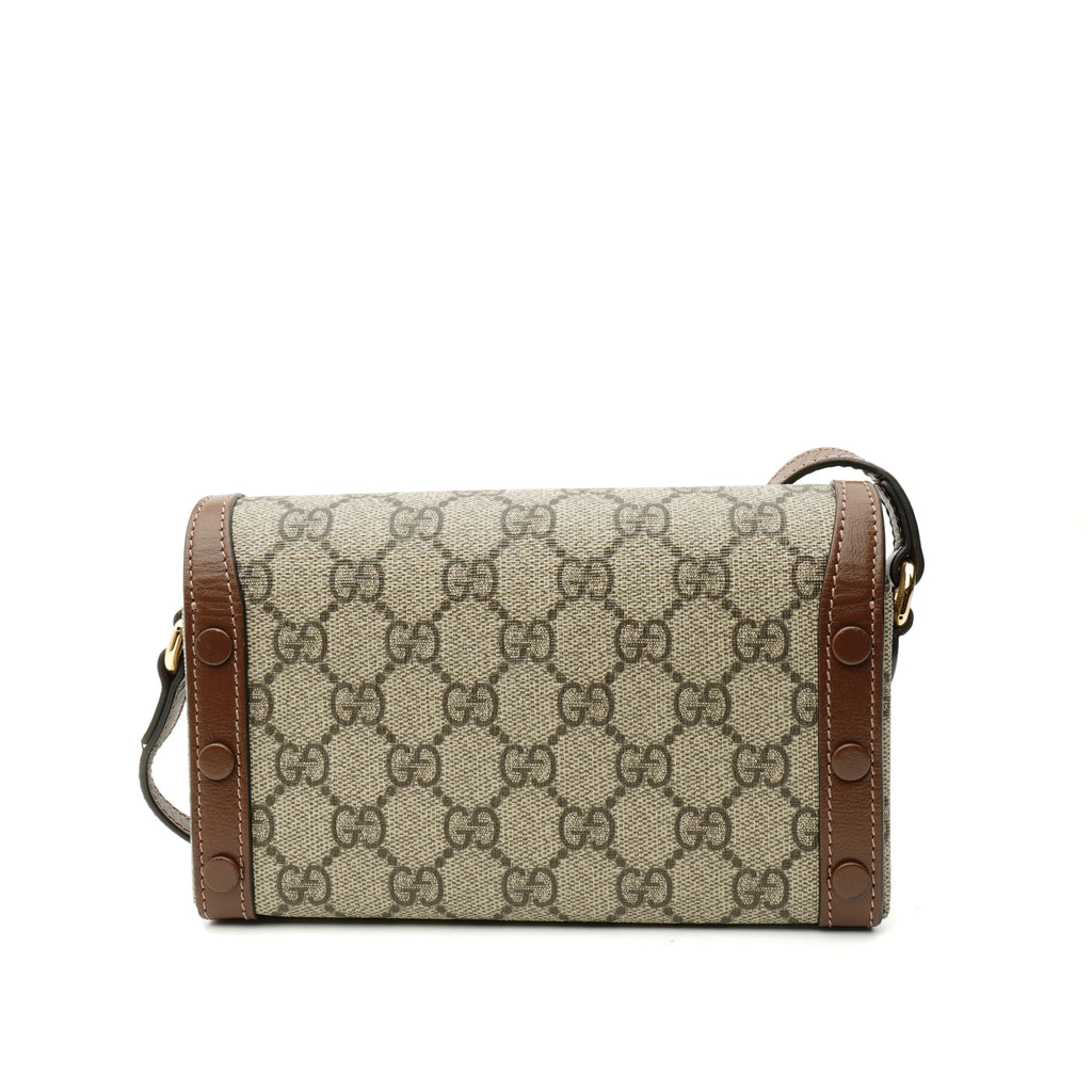 Gucci Horsebit 1955 Mini Coated Canvas